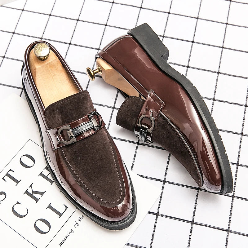 Brixton Leather Loafers