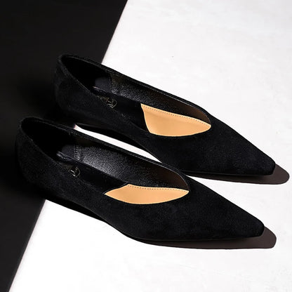 Sloane Suede Flat