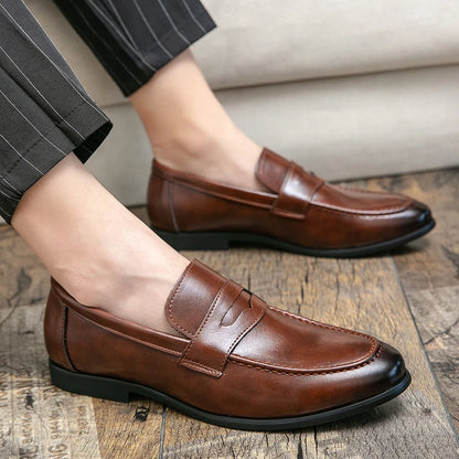 Giovanni Leather Loafer