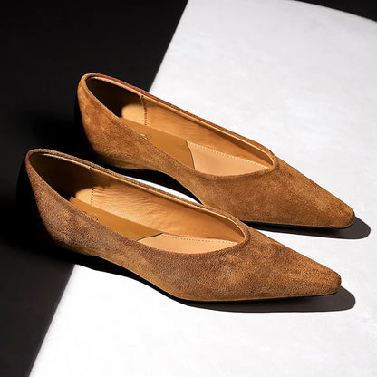 Sloane Suede Flat