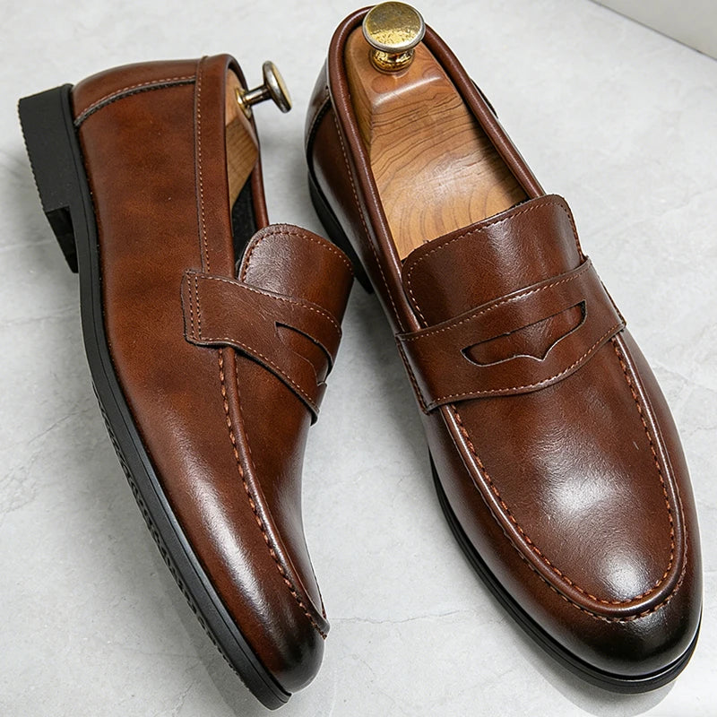 Giovanni Leather Loafer