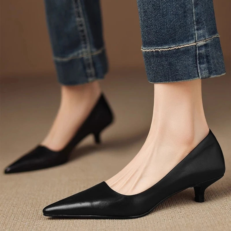 Valencia Leather Pump