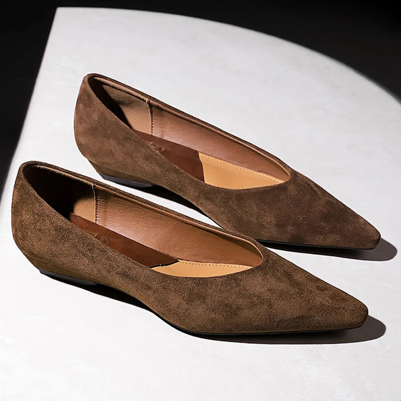 Sloane Suede Flat